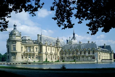 Ansicht des Grand und Petit Chateau